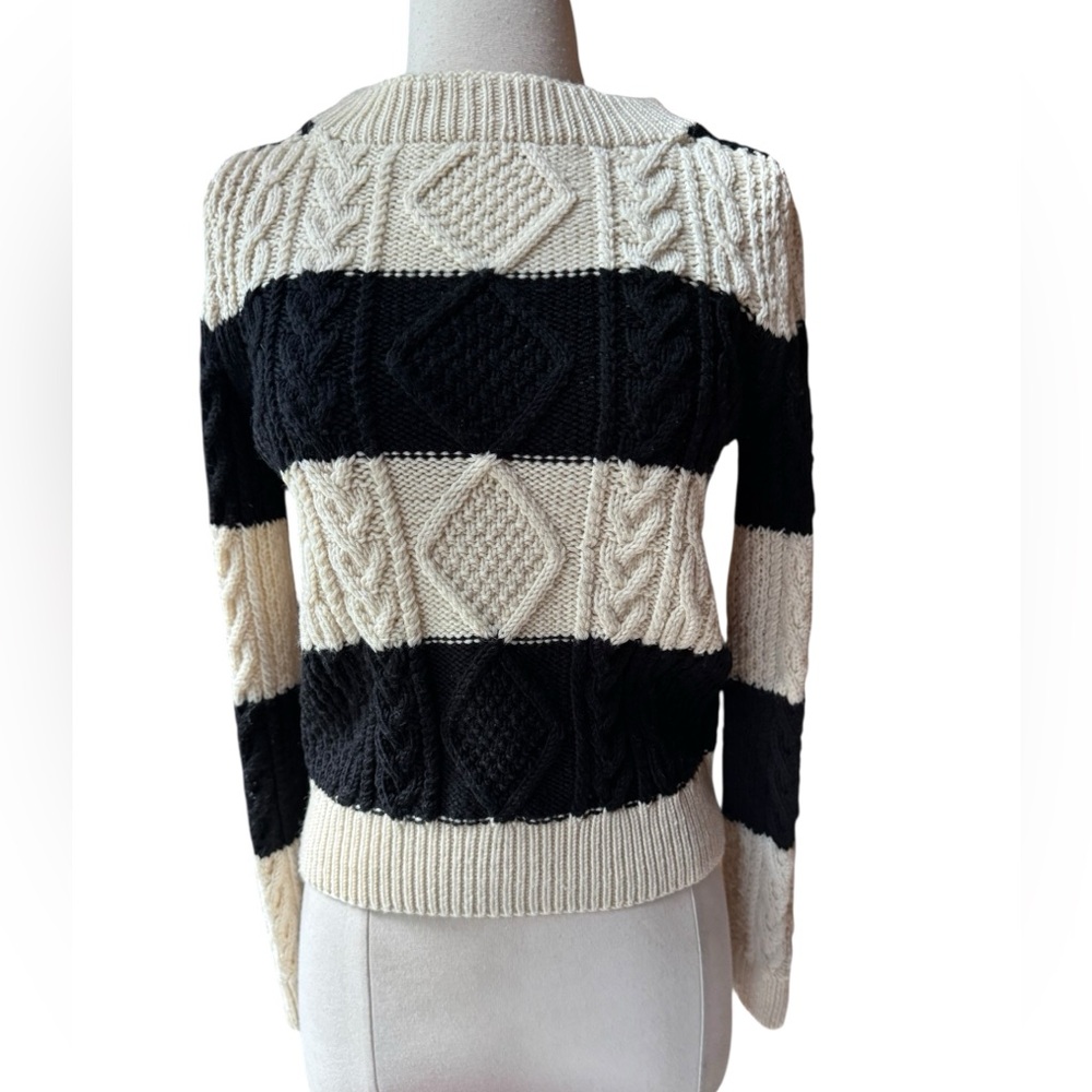 J. Crew Super Soft, Hand Knit, 100% Wool, Crewneck Sweater